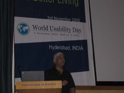 Prof. Ravi Poovaiah address at UMO-WUD